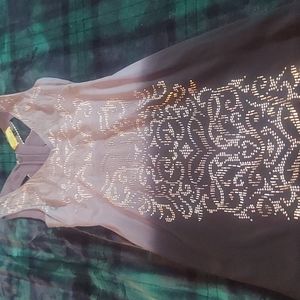 Womans 100% Silk Sheath Dress